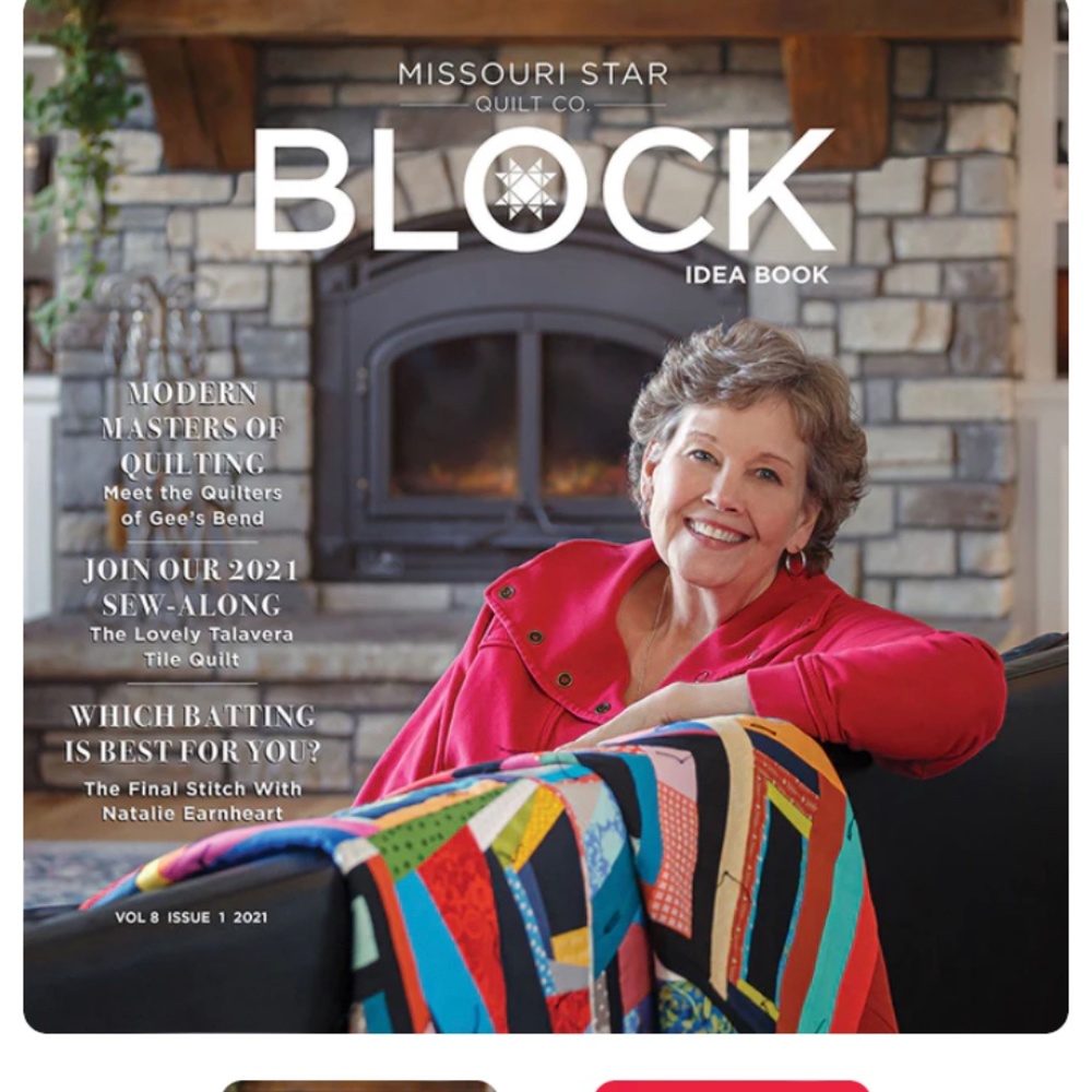 Missouri Star Quilt CO BLOCK 2021 volume 8 Set of 3 magazines quilting craft